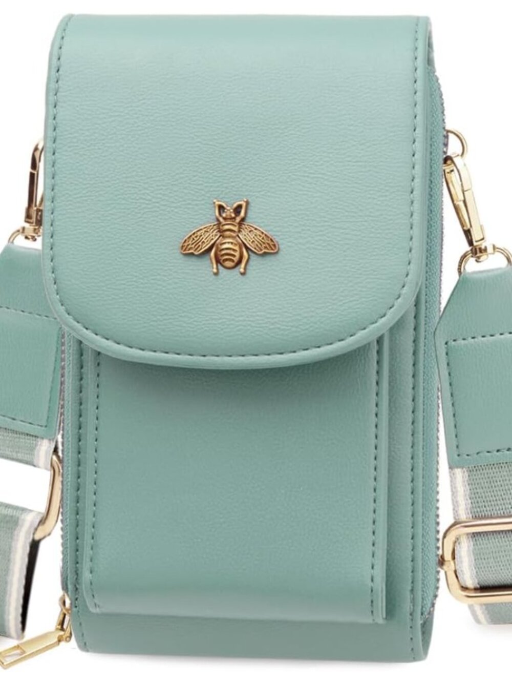 CrossBody Bags with Touchscreen Cell Phone Purse Window Zipper Pocket,RFID Block